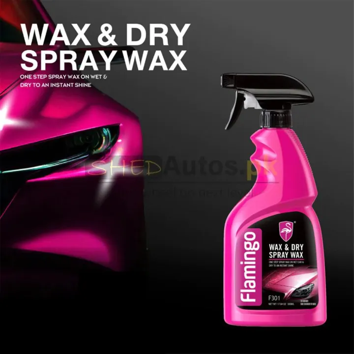 Flamingo Wax & Dry Spray Wax 500ml