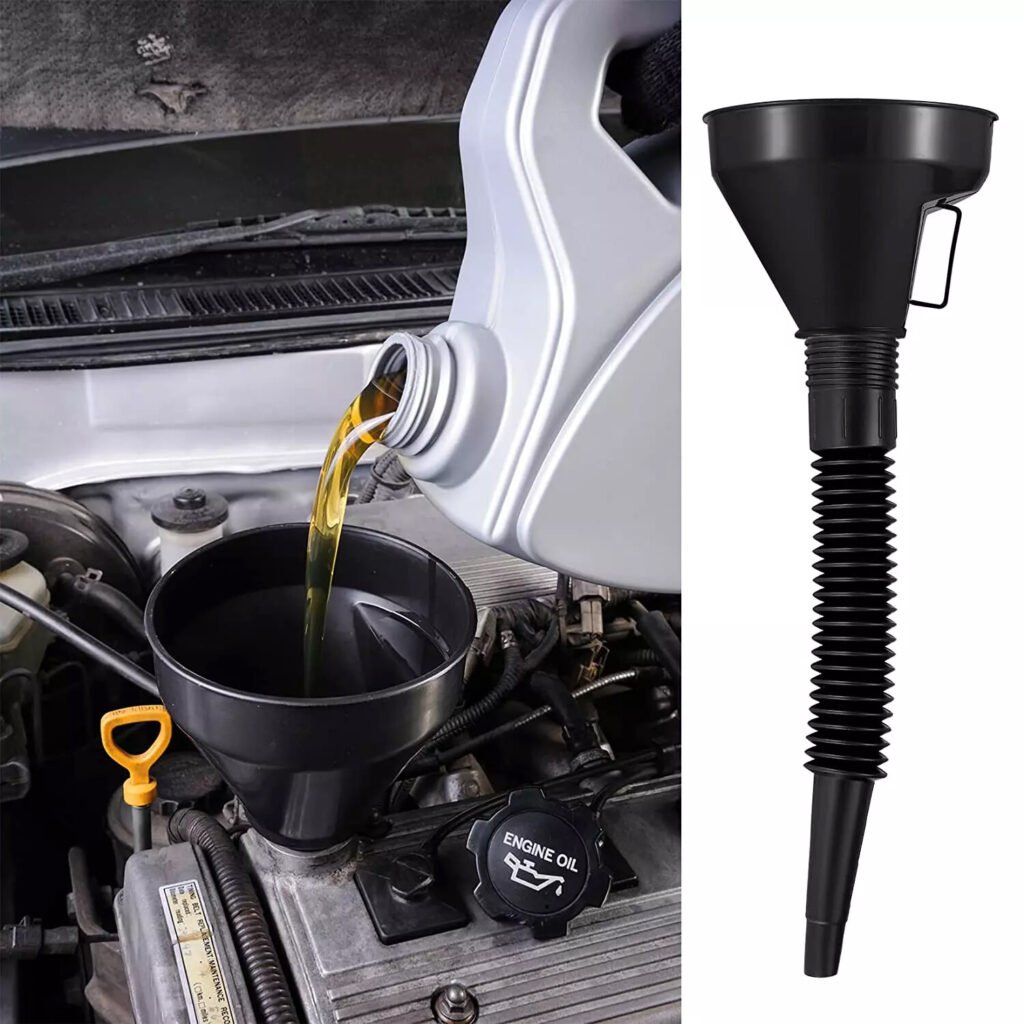 Universal Silicone Engine Oil Funnel
